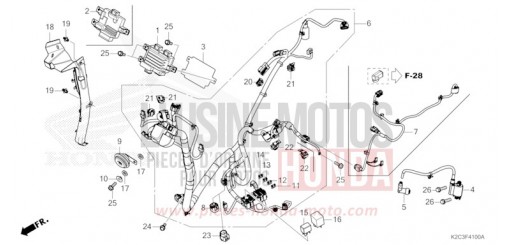 WIRE HARNESS NSC110M de 2021